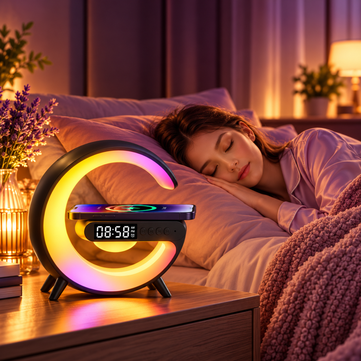 NattBase | Lad mobilen, spill musikk og skap stemning med én enhet