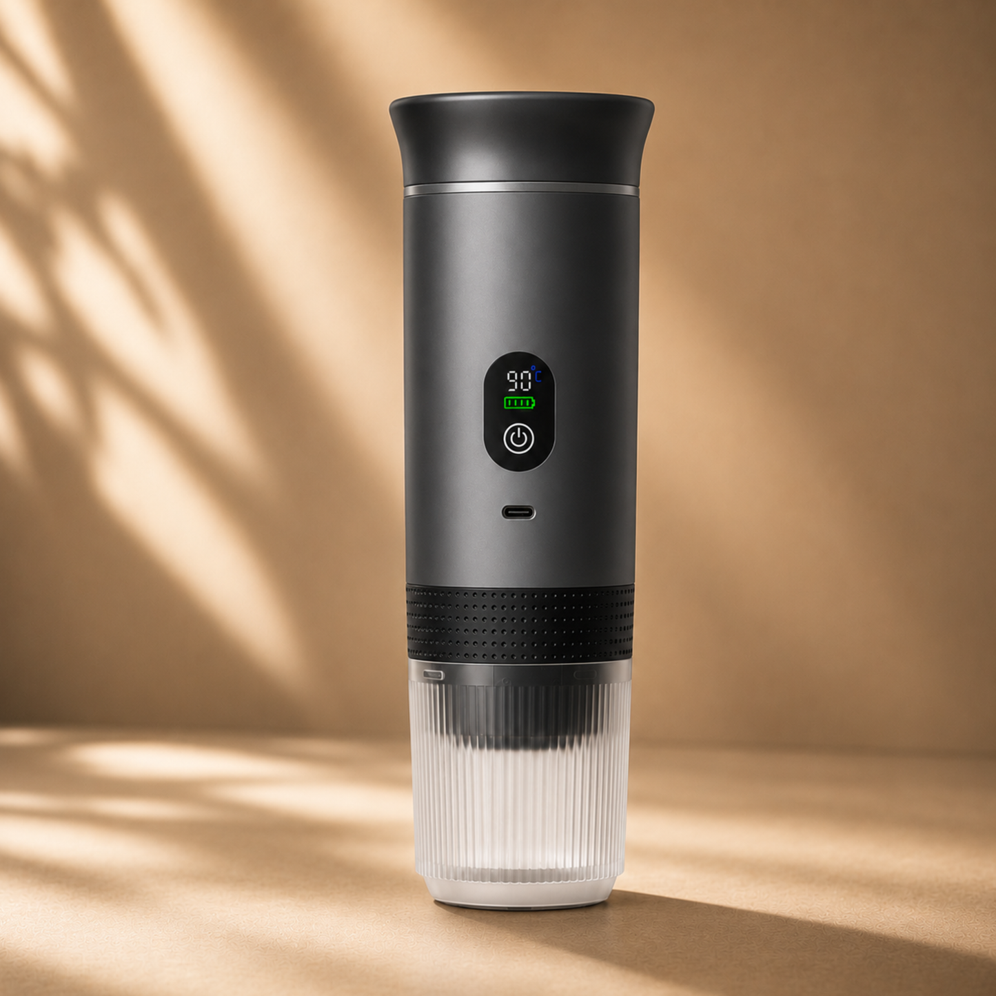 ReiseBrygger™ | 3-i-1 espressomaskin – oppladbar og selvoppvarmende