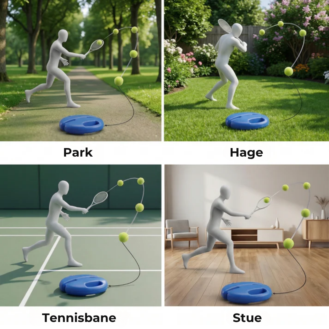 MyTrainer Tennis™ | Slå mer – jag mindre baller