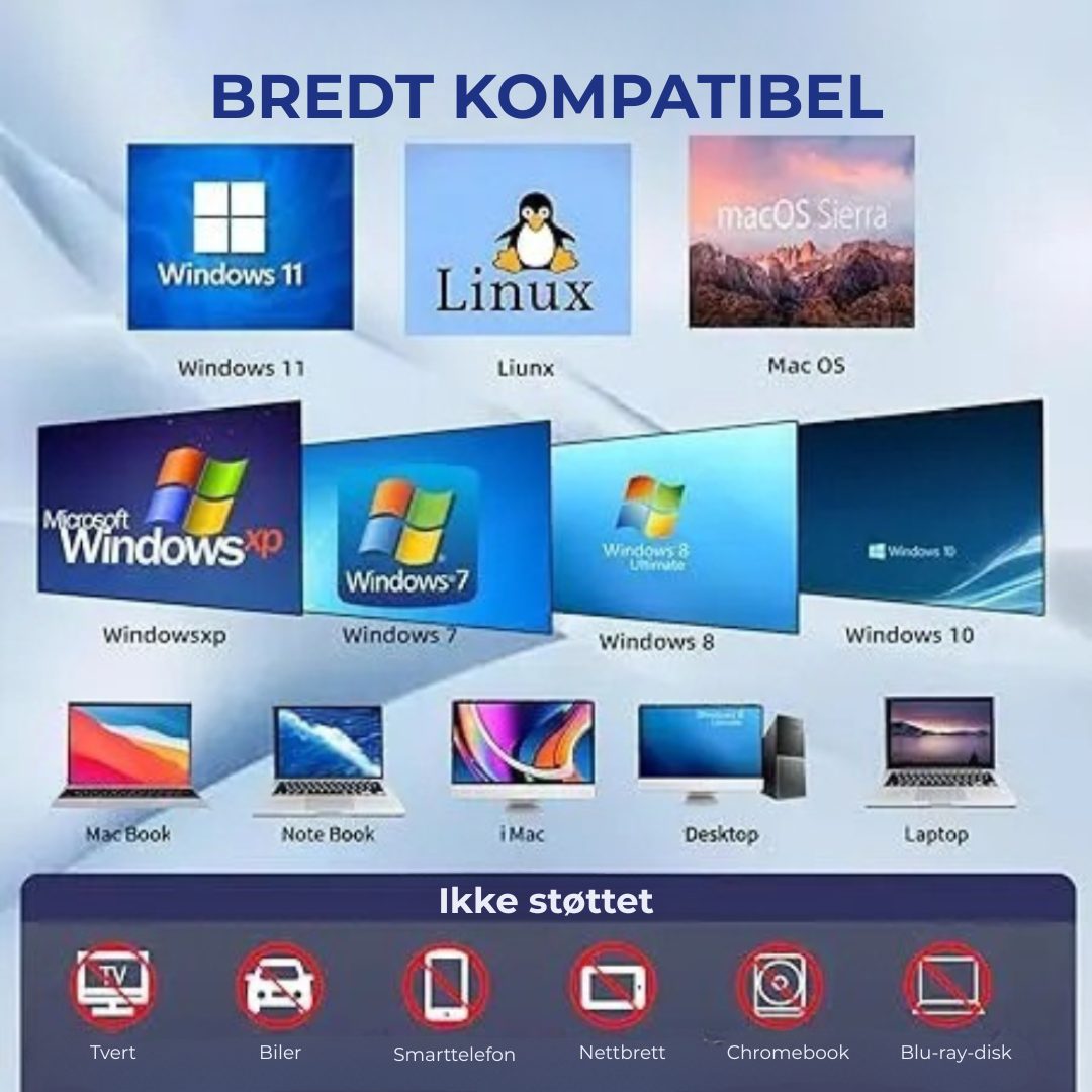 MediaVault™ | Gi dine gamle medier nytt liv – enkelt og uten problemer