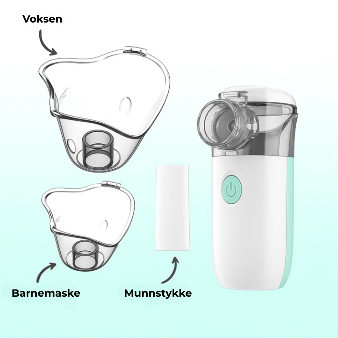 PureBreath Nebulizer | Når tett nese og hoste stopper hverdagen