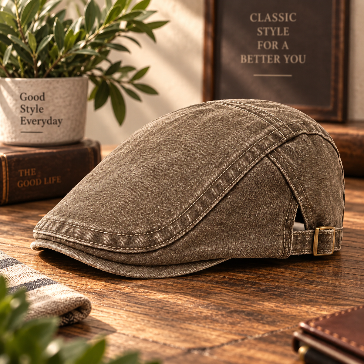 Heritage Flat Cap™ | Klassisk stil som aldri går av moten