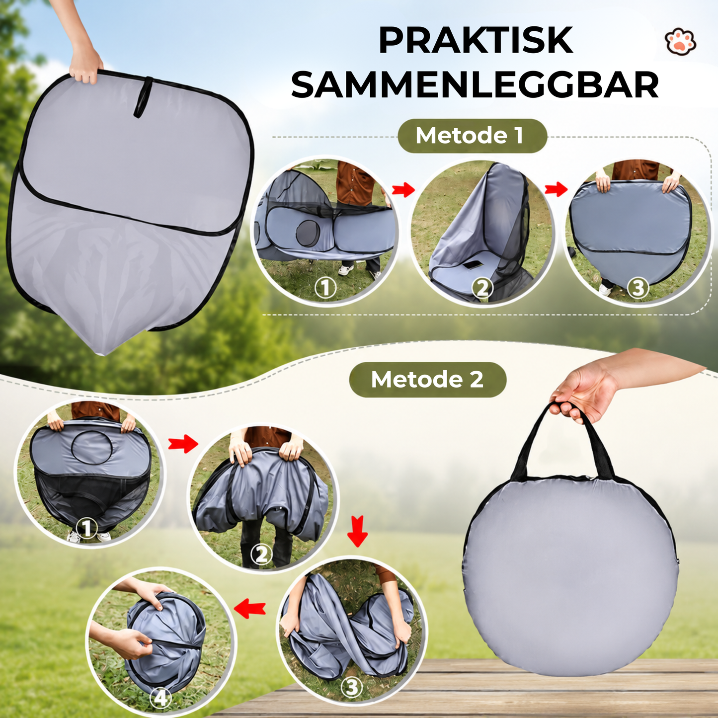 CatHaven™ | Perfekt som fristed, lekeområde og valpekasse – Vaskepose