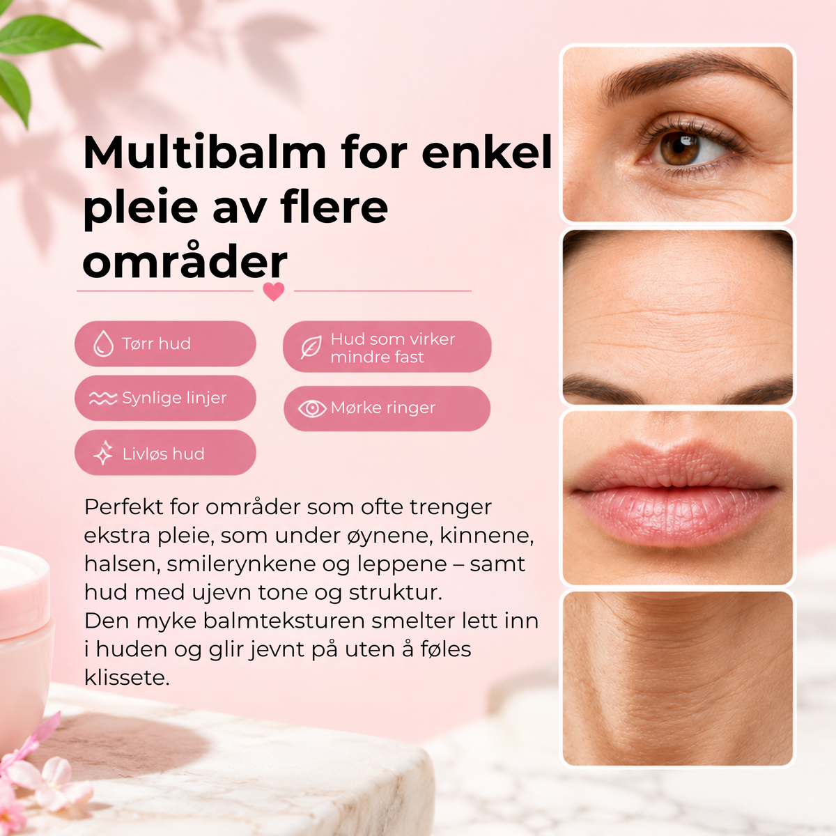 GlødBalm™ | Umiddelbar fuktighet og naturlig glød
