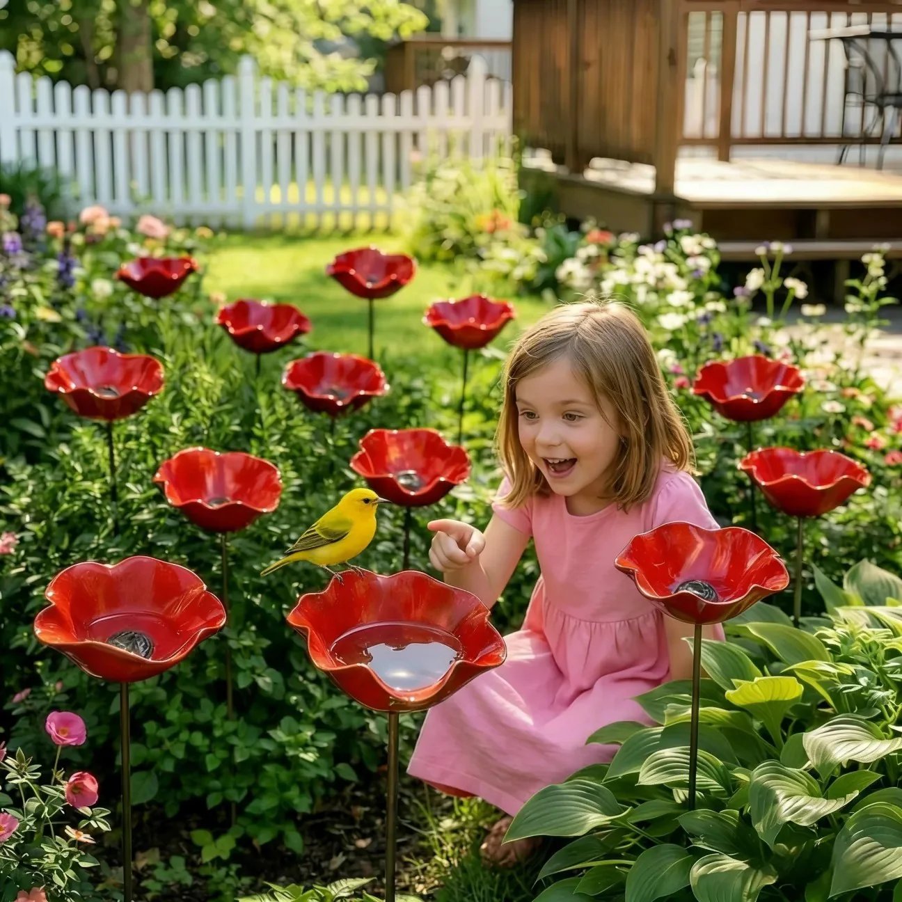 BloomHaven™ | Vannstasjon for fugler og pollinatorer