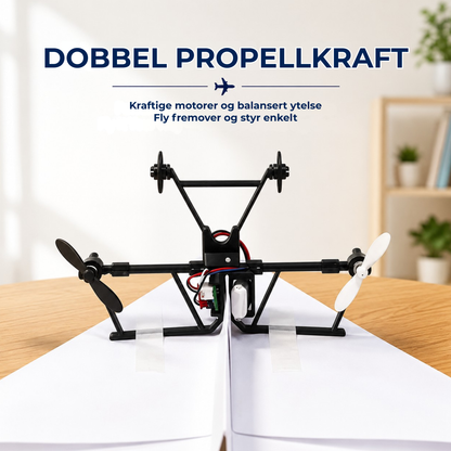 AeroFold™ | Gjør papirflyet fjernstyrt