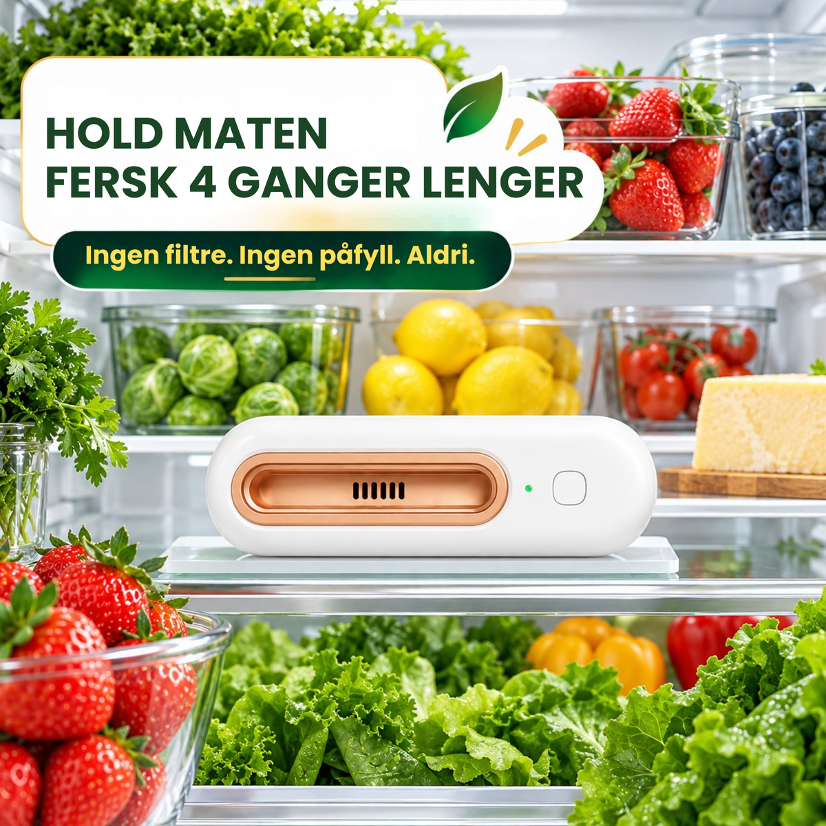 MorgenNikk | Holder maten fersk lenger