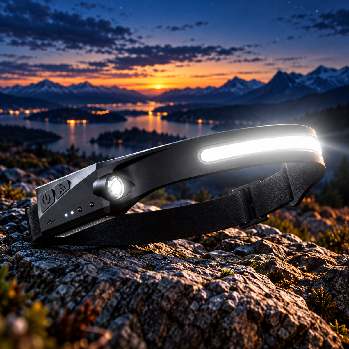 Pathfinder | 230° bredt lys og hendene fri i mørket