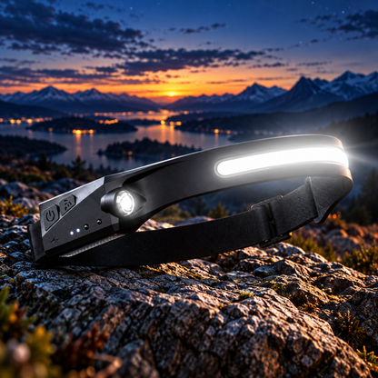 Pathfinder | 230° bredt lys og hendene fri i mørket