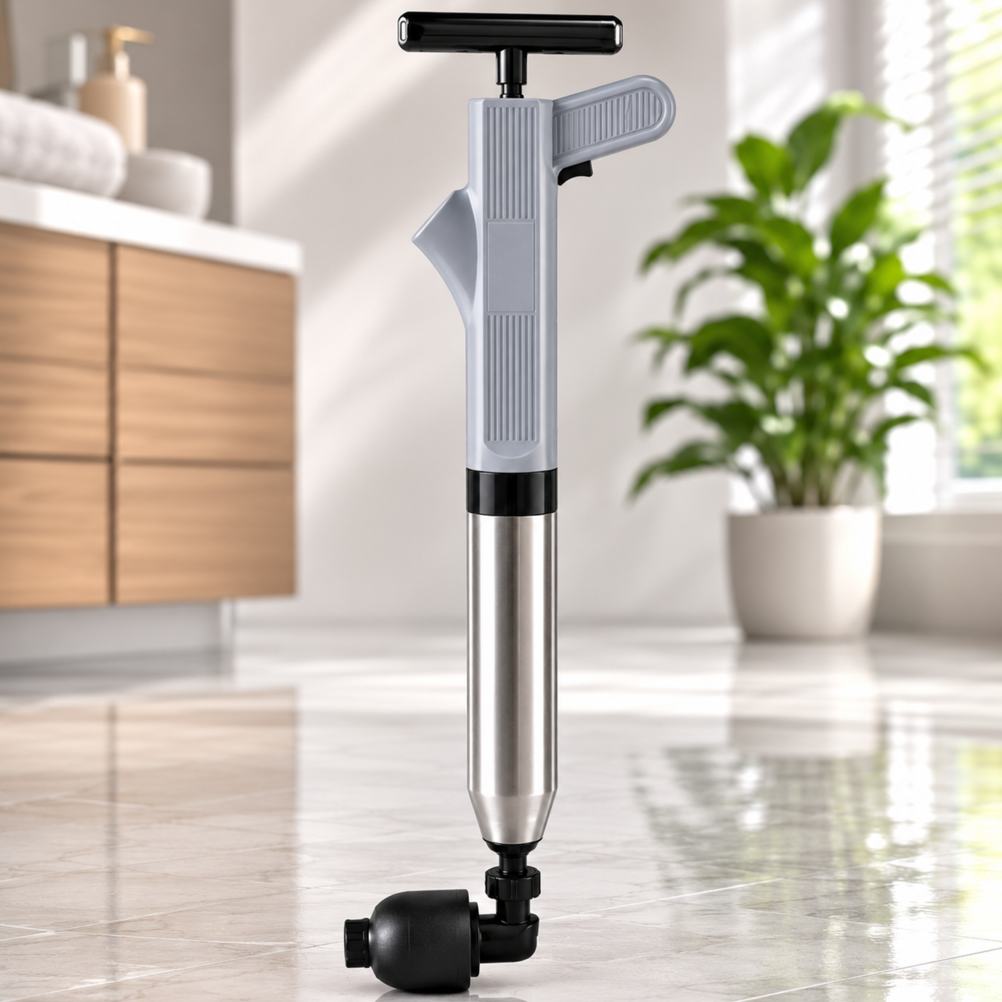 AirFlush™ | Kraftig hjelp mot tette toaletter og avløp
