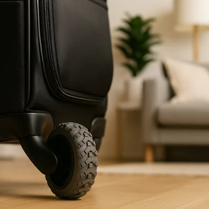 TravelTreads™ | Beskytt kofferthjulene dine og reis uten bekymringer!