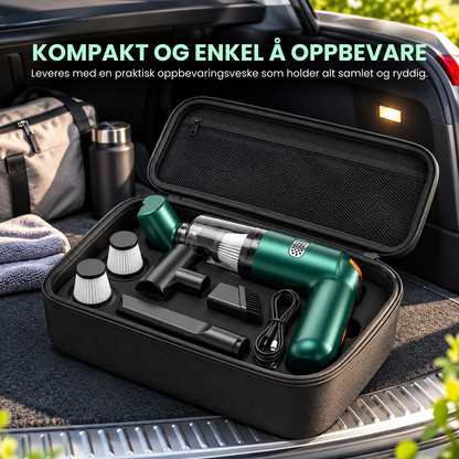 StøvSnap™ | Kraftig ministøvsuger for en renere bil på få minutter