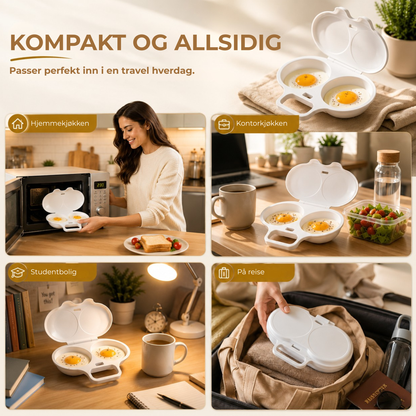 EggPod™ | Raske egg uten stekepanne