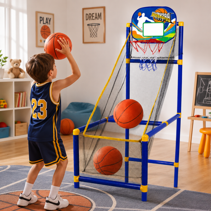 HoopBuddy™ | Basketballkurven som holder leken i gang