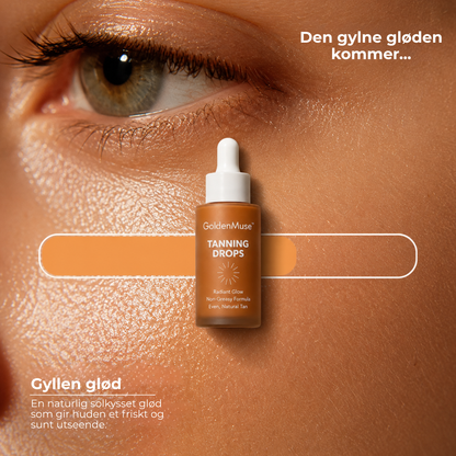 GoldenMuse™ | Få en naturlig solbrun glød på bare 3 dager!