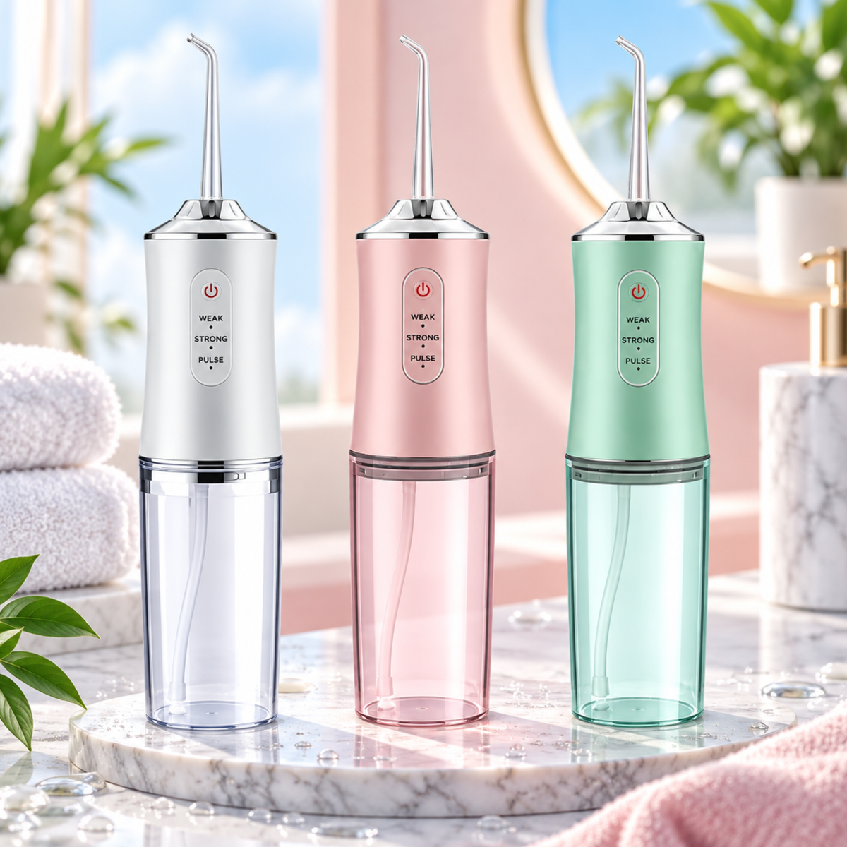 AquaFloss™ | Renere mellom tennene – uten styret med tanntråd