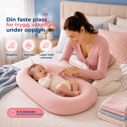 BabyLounge™ | Slipp tepper og puter – gi babyen en egen, komfortabel plass