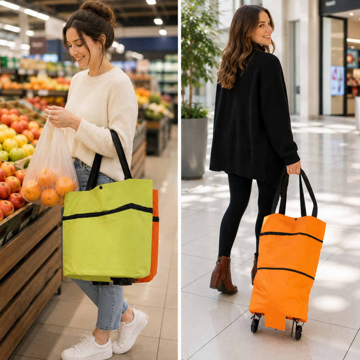RollBag™ | Bær mindre. Rull mer
