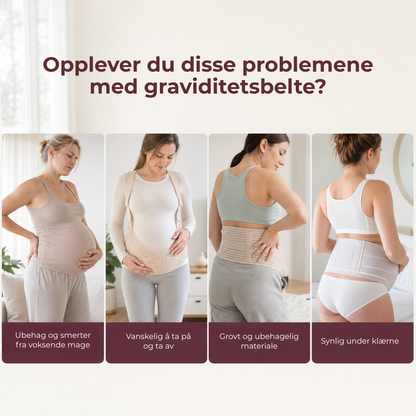 BellyEase™ | Ergonest O-Band graviditetsbelte for magestøtte