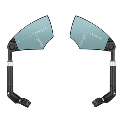 RideView™ | 360° Justerbart Bakspeil for Sykkelstyre