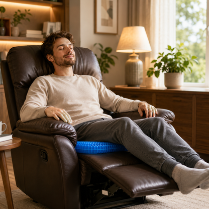 SeatRelief Gel™ | Avlaster trykket ved kilden – automatisk