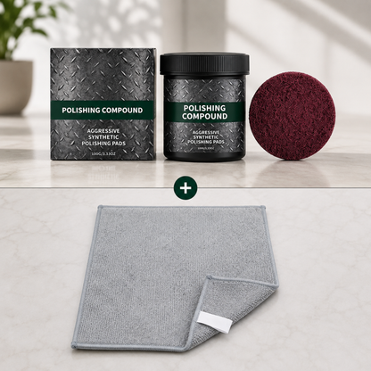 ShineRevive™ | Alt-i-ett poleringsmiddel for overflatefornyelse – med poleringspute