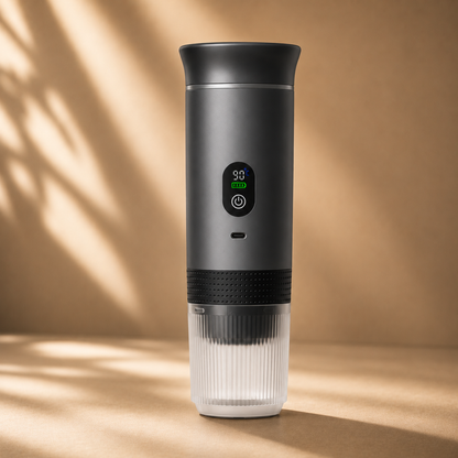 ReiseBrygger™ | 3-i-1 espressomaskin – oppladbar og selvoppvarmende