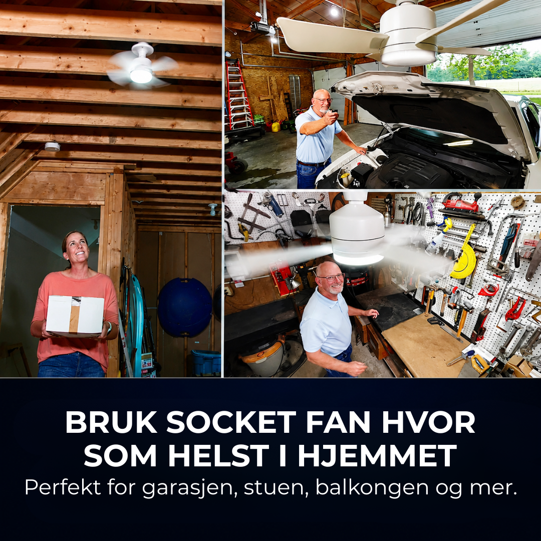 LumiFan™ | Gjør ethvert rom til ditt fredelige fristed.