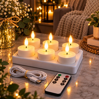 LED Telys™ | Koselig lys uten åpen flamme