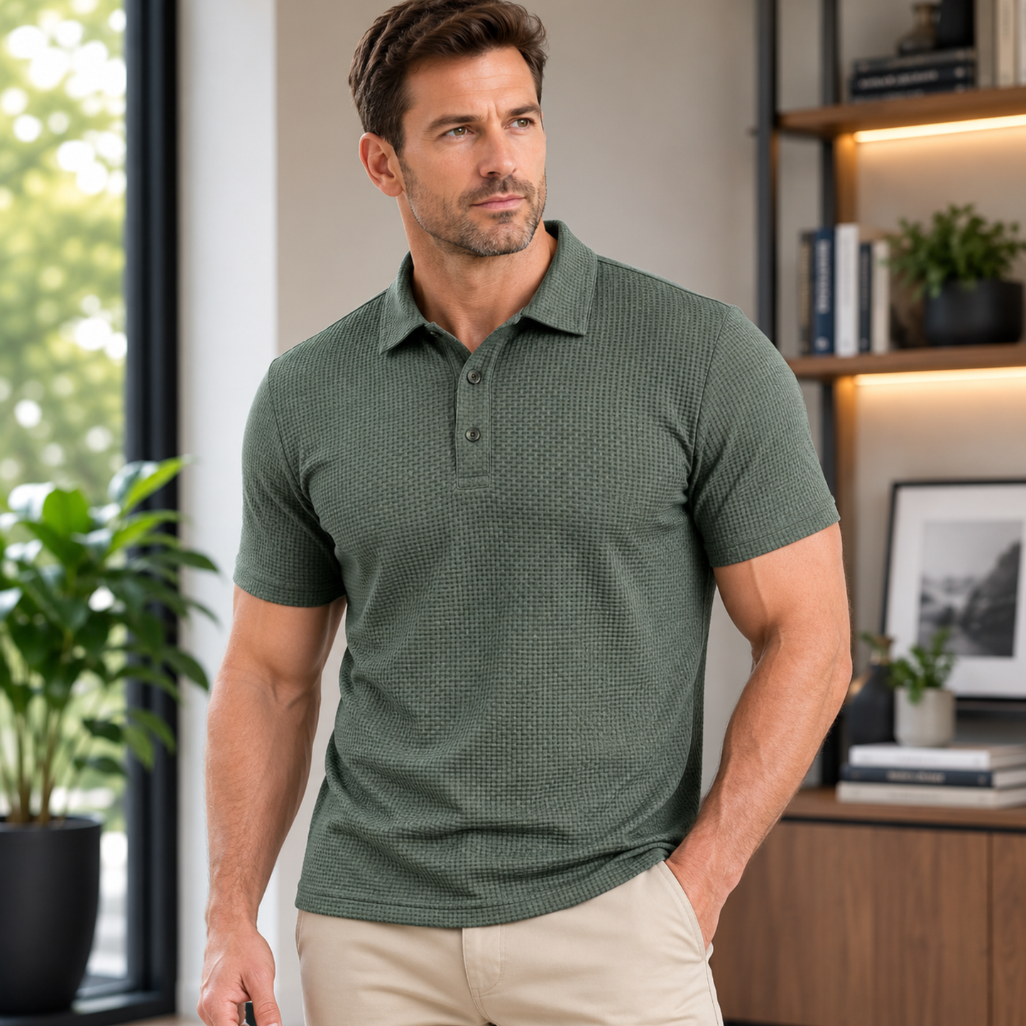 FlexPolo™ | Komfortabel polo for menn