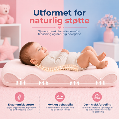BabyLounge™ | Slipp tepper og puter – gi babyen en egen, komfortabel plass