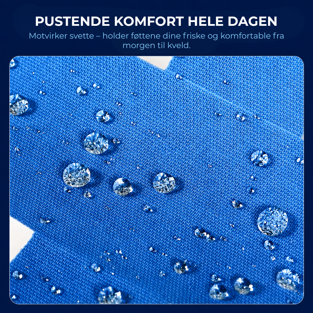 AlignTape™ | Ferdigklippet elastisk kinesiologitape for støtte ved hallux valgus