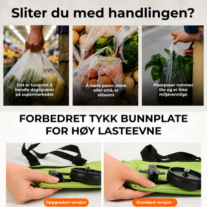 RollBag™ | Bær mindre. Rull mer