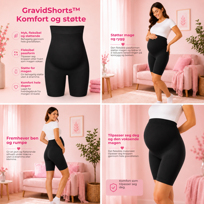 GravidShorts™ | Komfort som vokser med magen