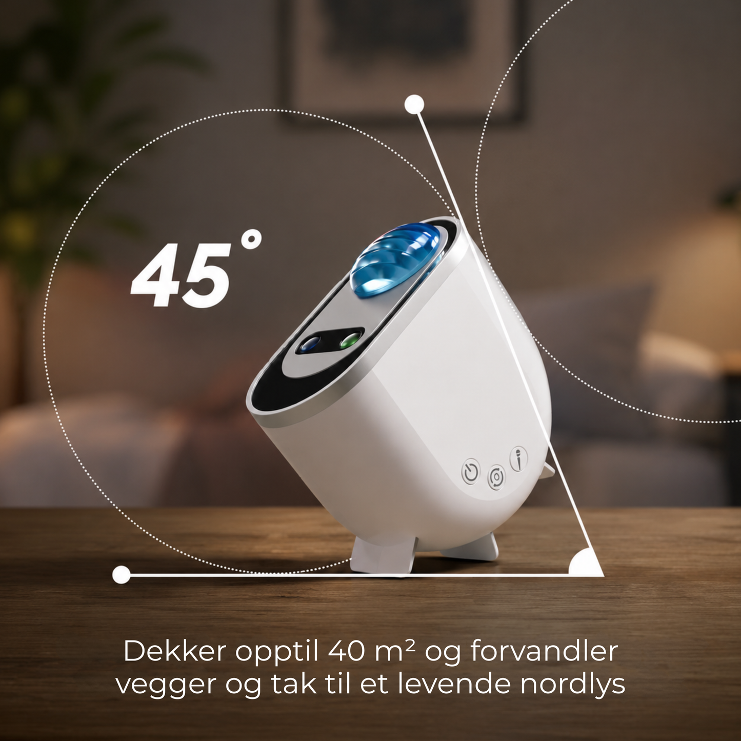 NightAurora™ | Mykt nordlys som gir roligere kvelder
