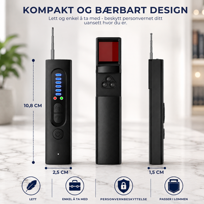 PrivacyScan™ | Detektor for skjulte kameraer