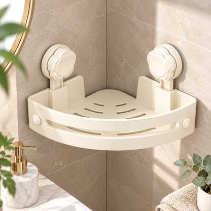 TwistLock Shelf™ | Få flaskene bort fra dusjgulvet – uten boring