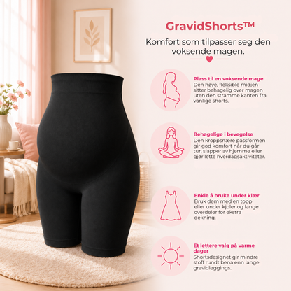 GravidShorts™ | Komfort som vokser med magen