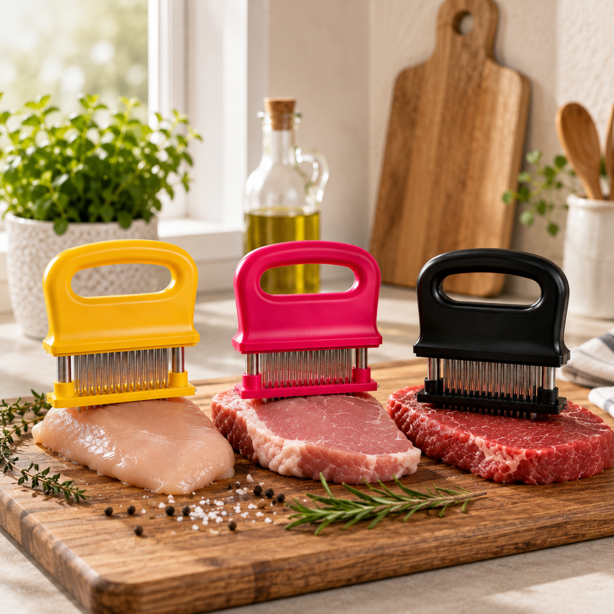 TenderPro™ | Kjøttmørner med 48 kniver i rustfritt stål