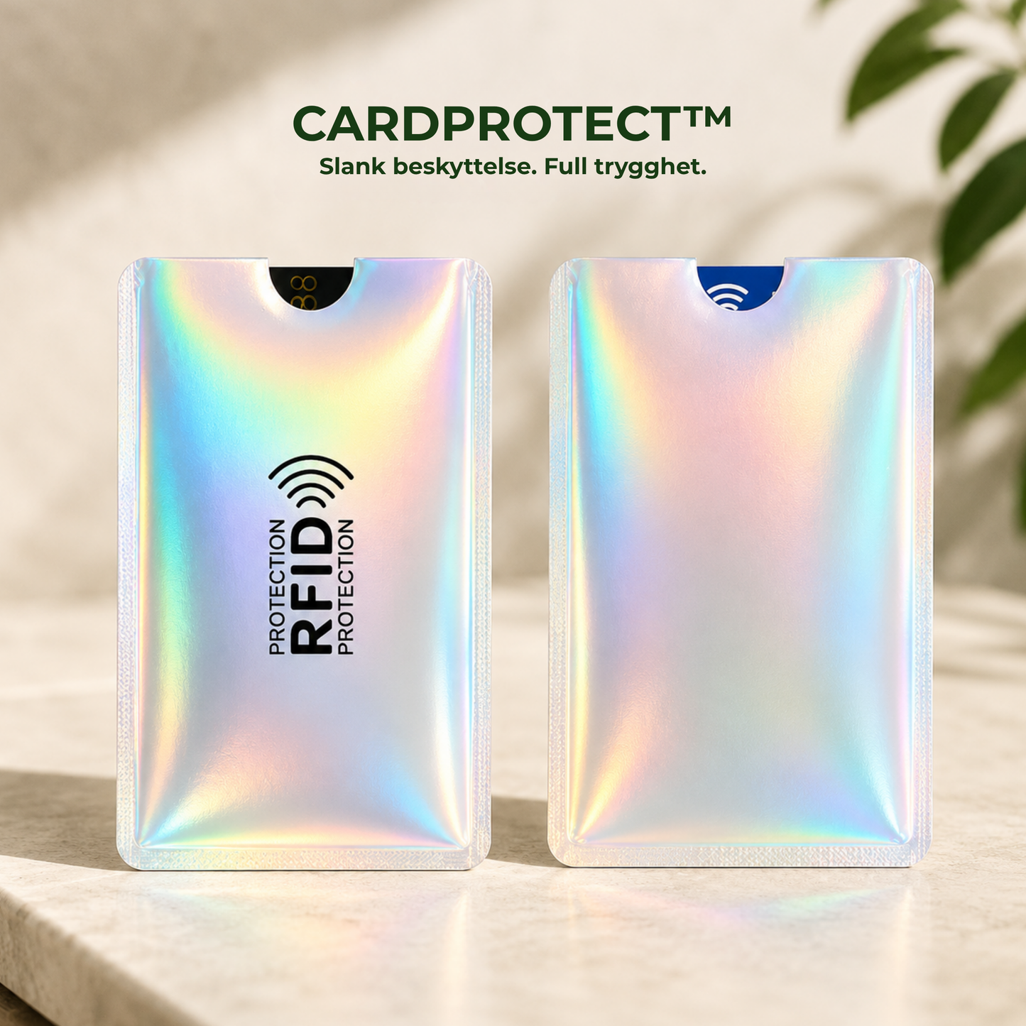 CardProtect™ | RFID-kortholder som beskytter kortene dine mot trådløs skimming