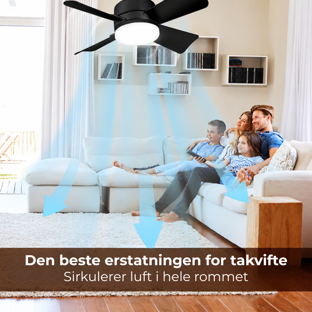 LumiFan™ | Gjør ethvert rom til ditt fredelige fristed.