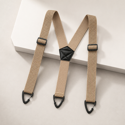 GripSuspenders™ | Brede, justerbare og slitesterke seler med kraftige krokfester – til arbeid og fritid