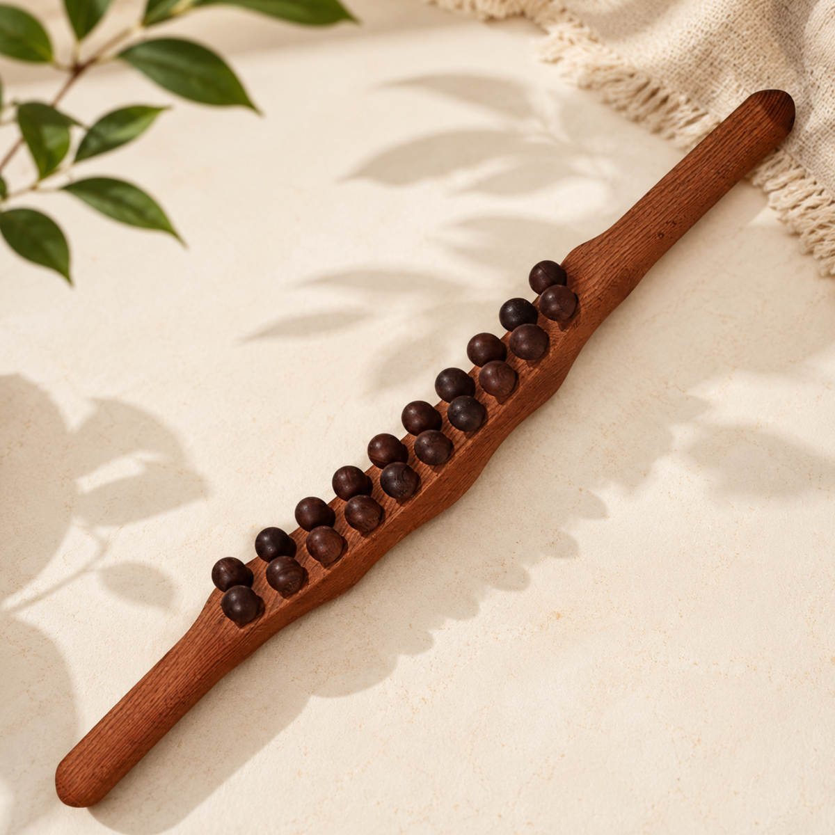 WoodRoll™ | Gua Sha-massasjerulle i tre
