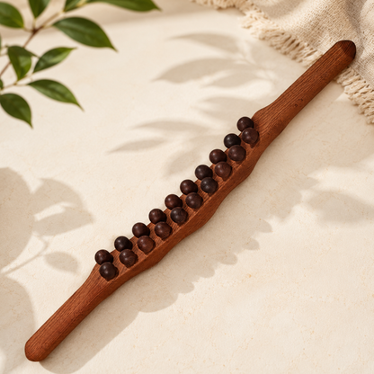 WoodRoll™ | Gua Sha-massasjerulle i tre