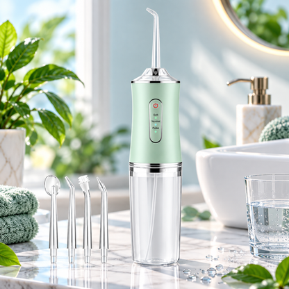 AquaFloss™ | Renere mellom tennene – uten styret med tanntråd