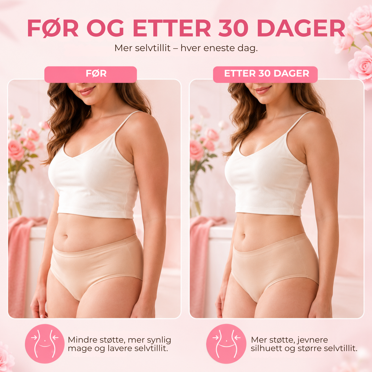 SmoothShape™ | Formende støtte uten å gå på kompromiss med komforten