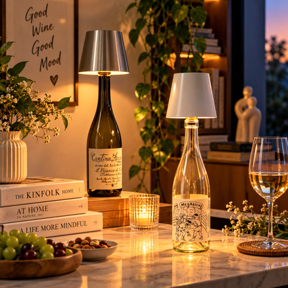 BottleBeam™ | Gjør favorittflasken din om til en stemningsfull lampe