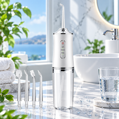 AquaFloss™ | Renere mellom tennene – uten styret med tanntråd