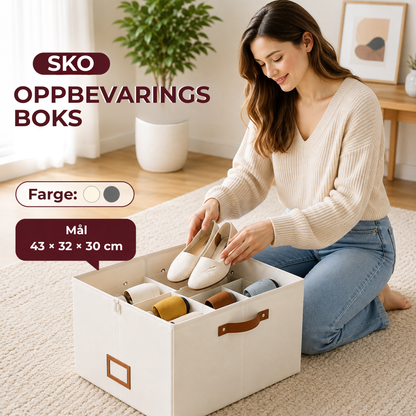 SkoBoks™ | Slutt på skokaoset