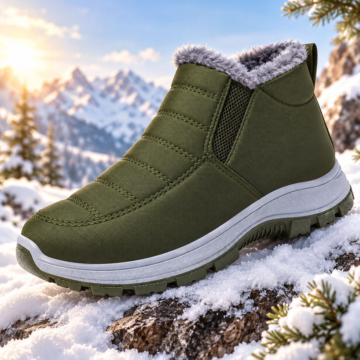 BuckleLined Boots™ | Varme føtter hele vinteren – uten tunge vinterstøvler